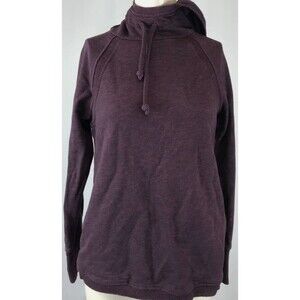 Duluth Trading Hoodie Sweatshirt Women’s XS Pockets Cotton Poly Spandex Purple